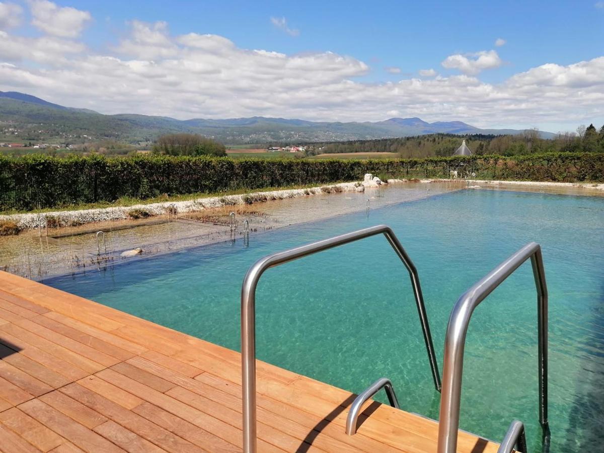 Glamping Maleric With Natural Pool Dragatuš Dış mekan fotoğraf