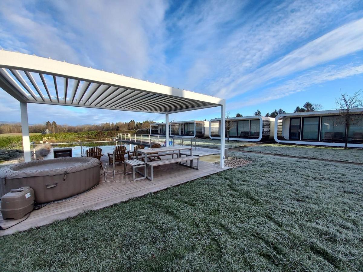 Glamping Maleric With Natural Pool Dragatuš Dış mekan fotoğraf
