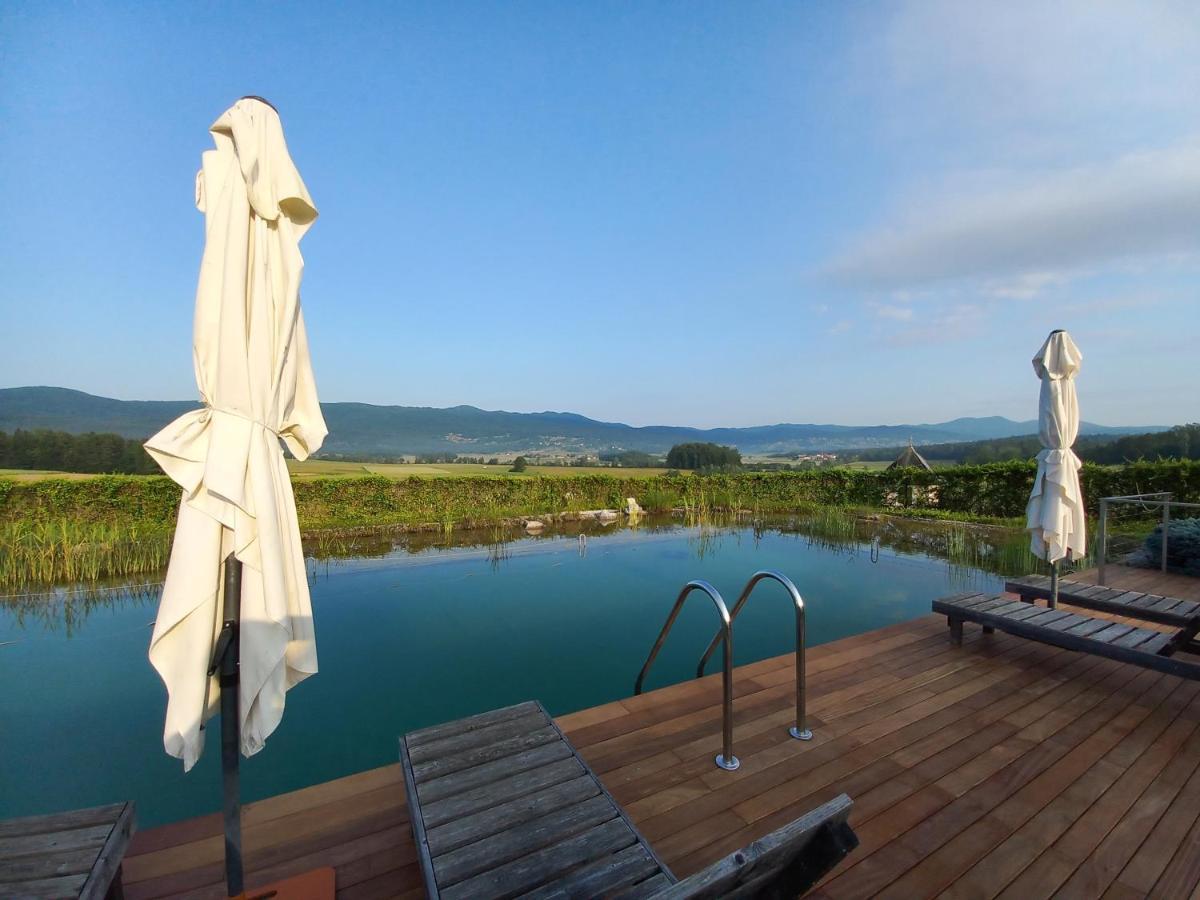 Glamping Maleric With Natural Pool Dragatuš Dış mekan fotoğraf