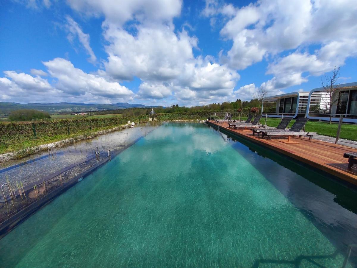 Glamping Maleric With Natural Pool Dragatuš Dış mekan fotoğraf
