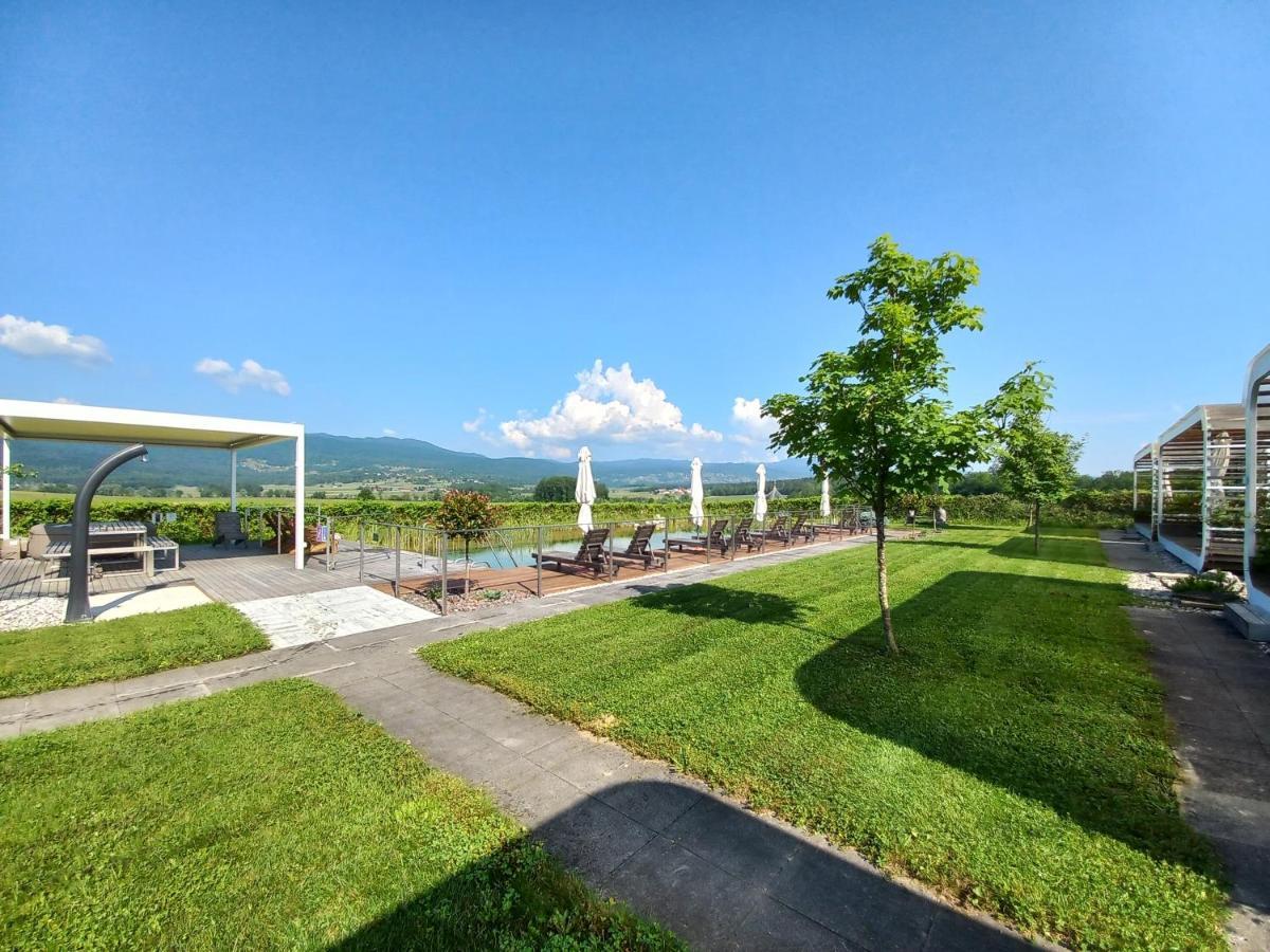Glamping Maleric With Natural Pool Dragatuš Dış mekan fotoğraf