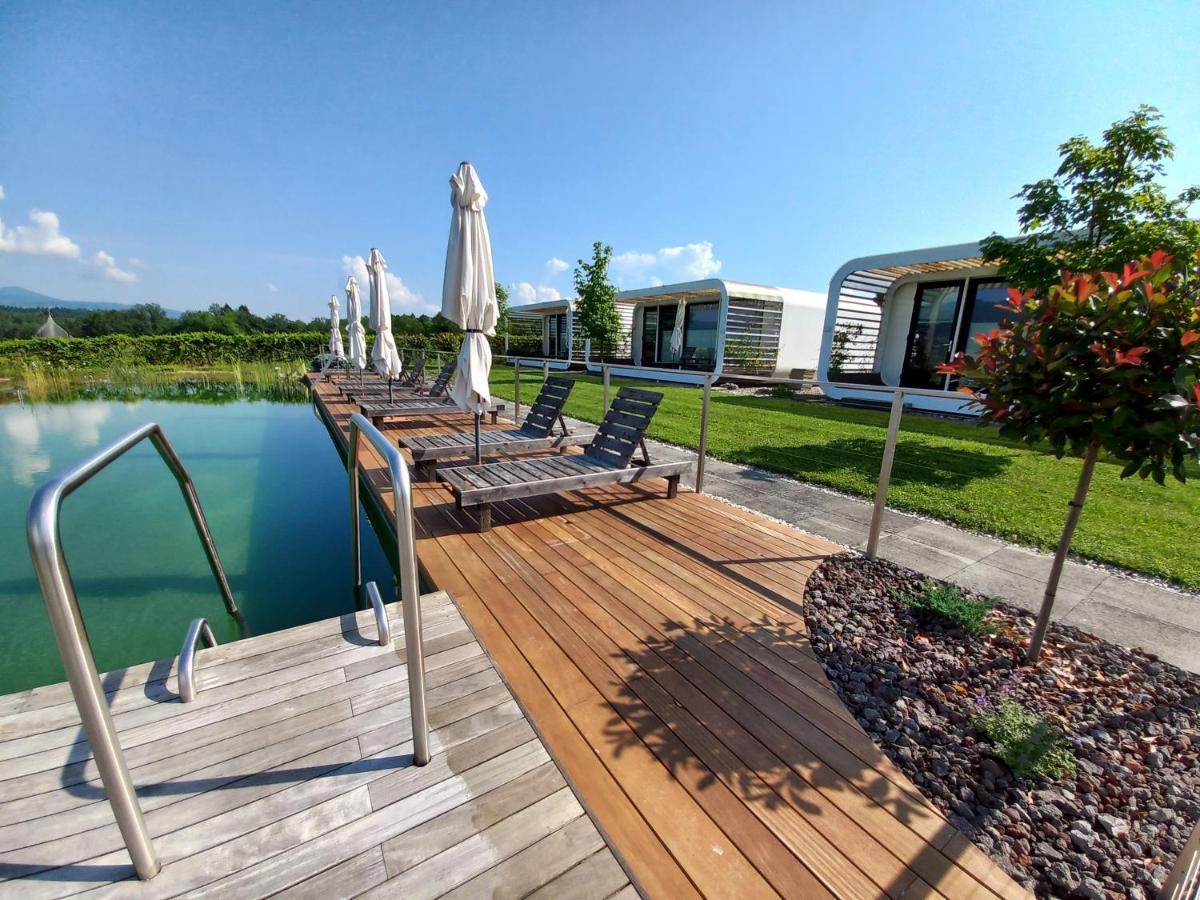 Glamping Maleric With Natural Pool Dragatuš Dış mekan fotoğraf