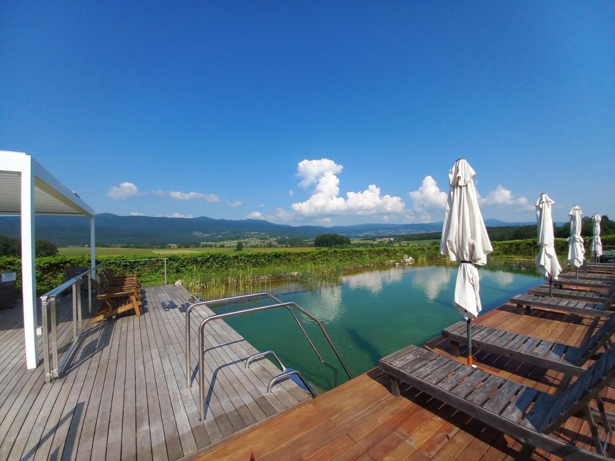 Glamping Maleric With Natural Pool Dragatuš Dış mekan fotoğraf