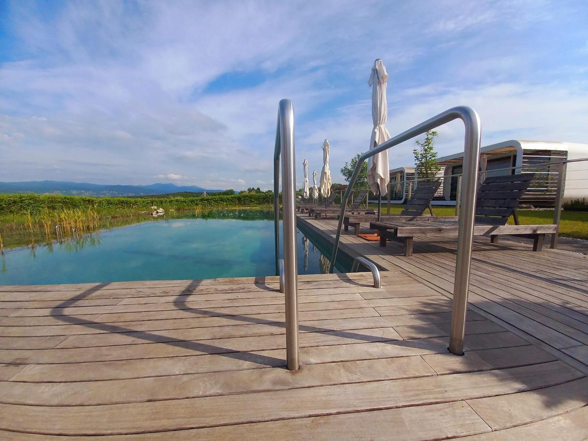 Glamping Maleric With Natural Pool Dragatuš Dış mekan fotoğraf
